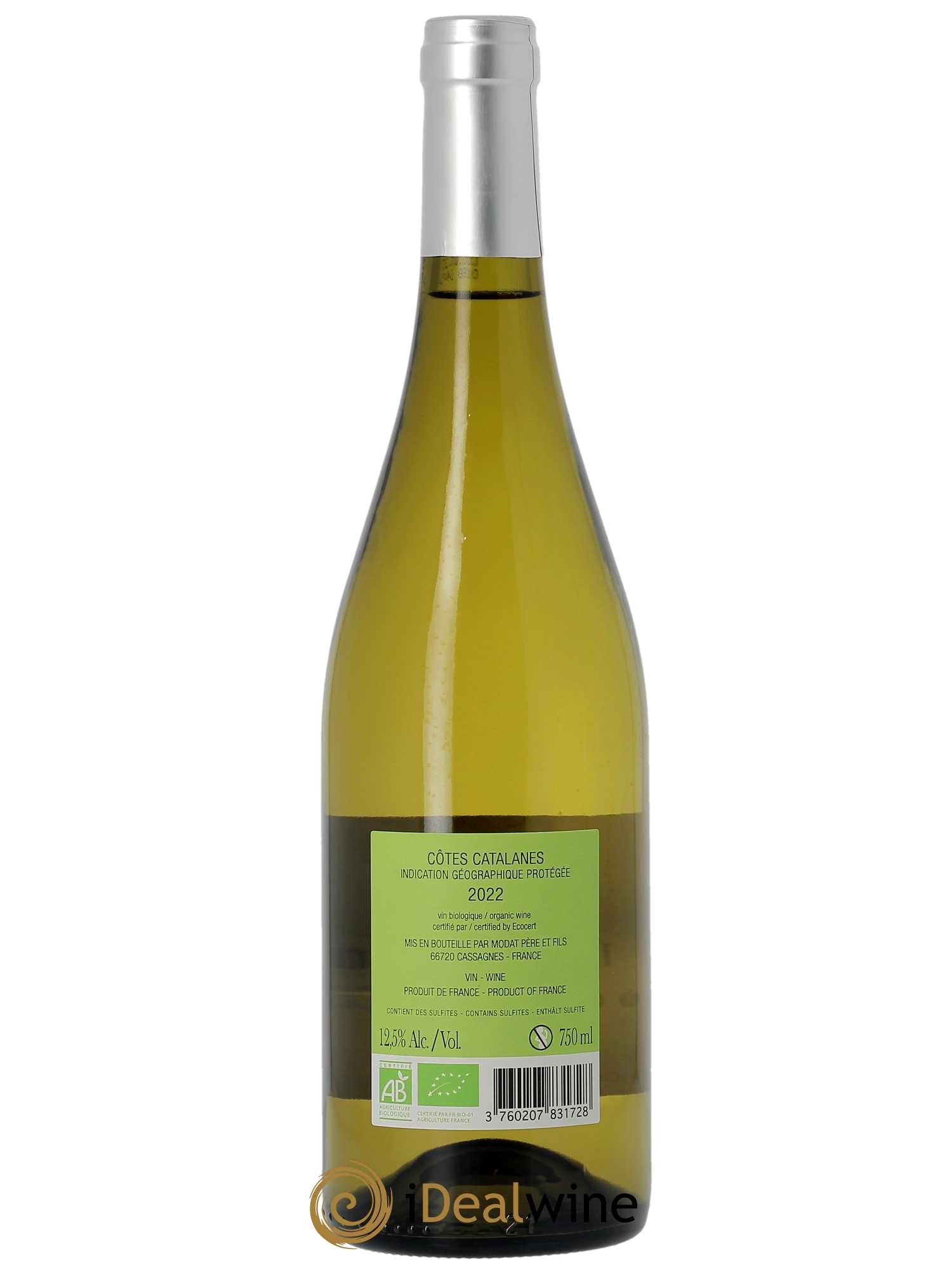 IGP Côtes Catalanes Modat (Domaine) Petit Modat'mour  2022 - Lot de 1 Bouteille