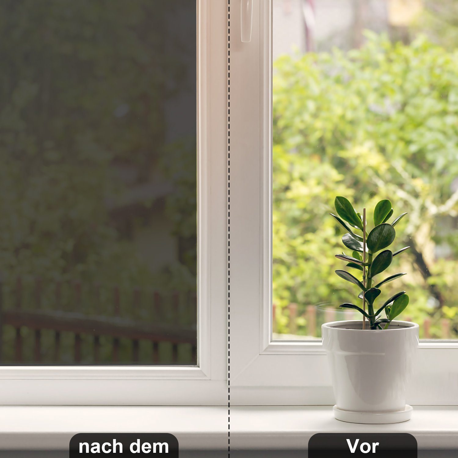 Fensterfolie Sichtschutzfolie Fensterfolie Tönungsfolie Statische, Clanmacy