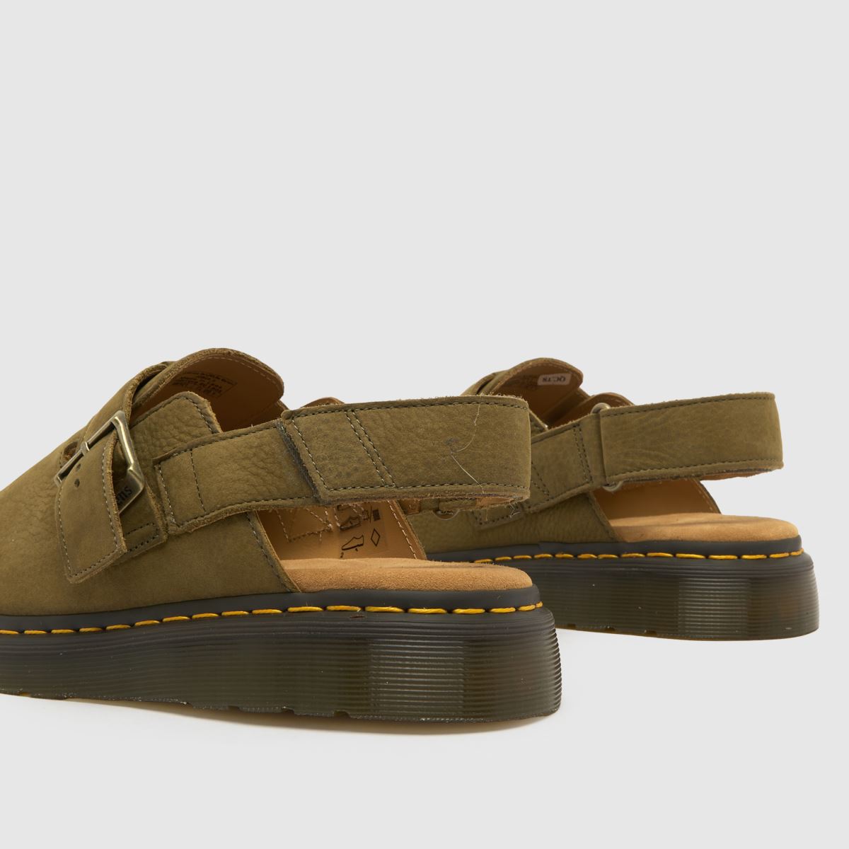 Dr. Martens Jorge II öszvér szandál khaki színben