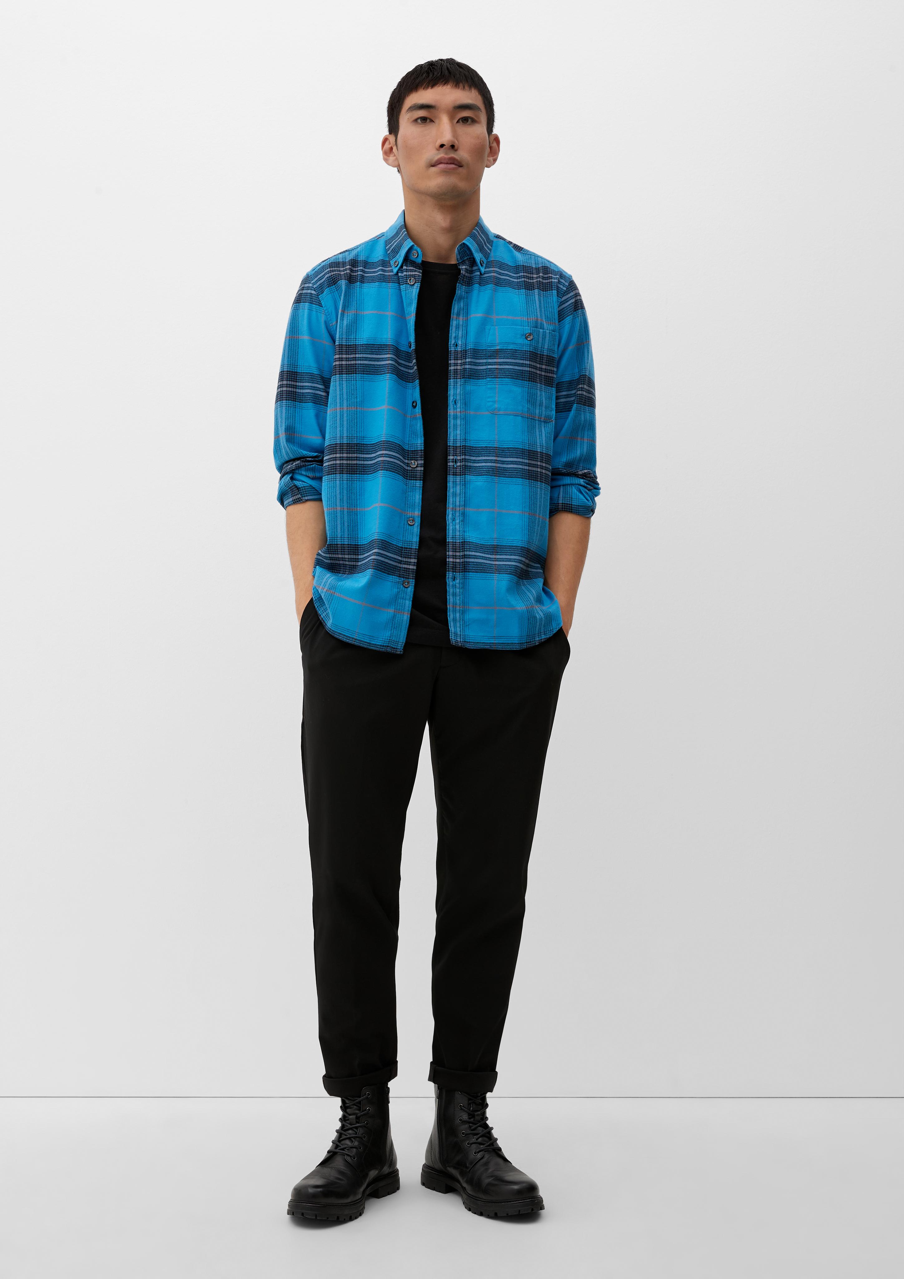 Regular: Twill-Hemd mit Karomuster  2125764-62N1