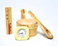 Home Deluxe Saunazubehör 5 tlg. - Q PREMO