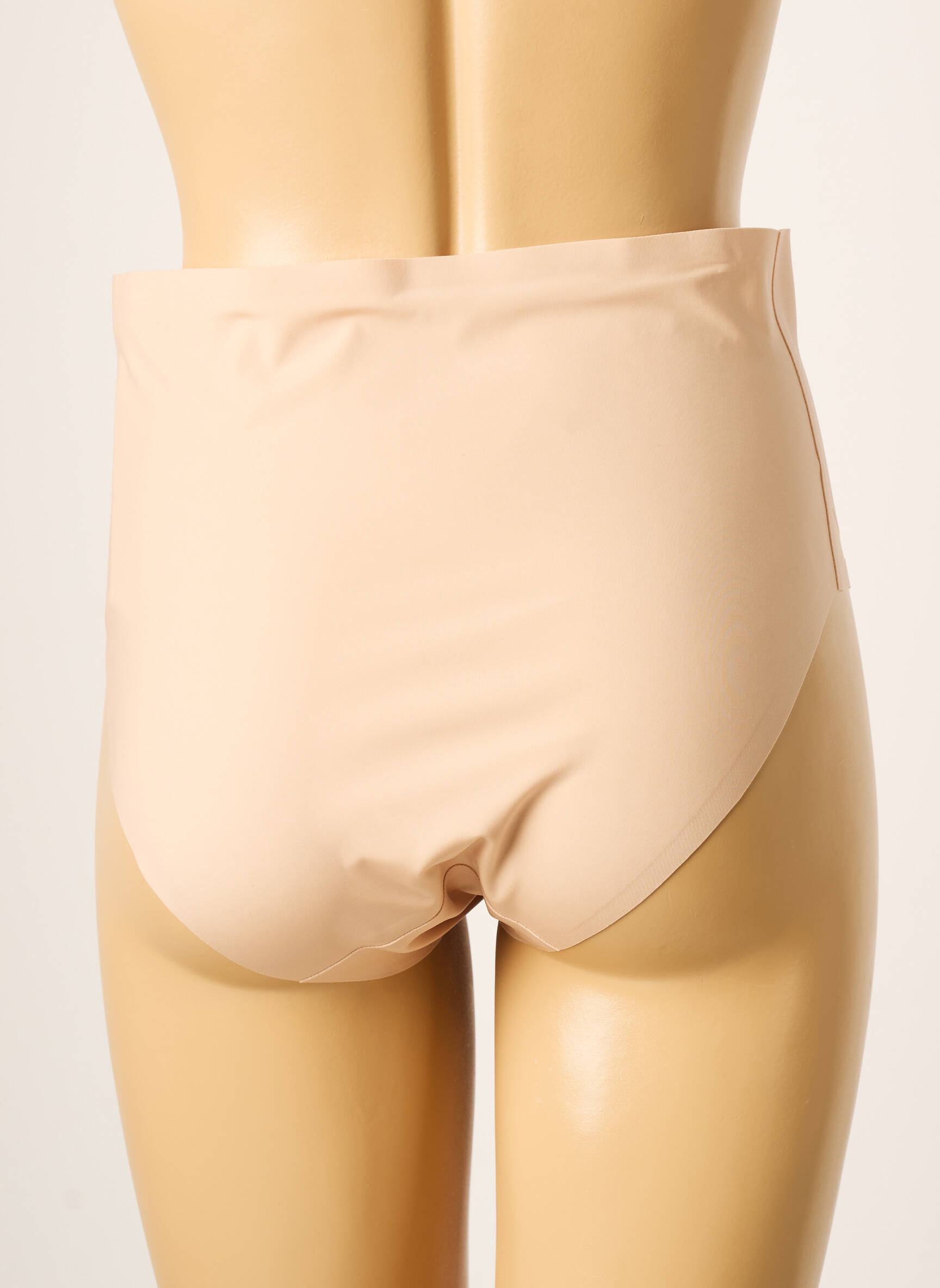 Chantelle Culottes Hautes Femme couleur beige