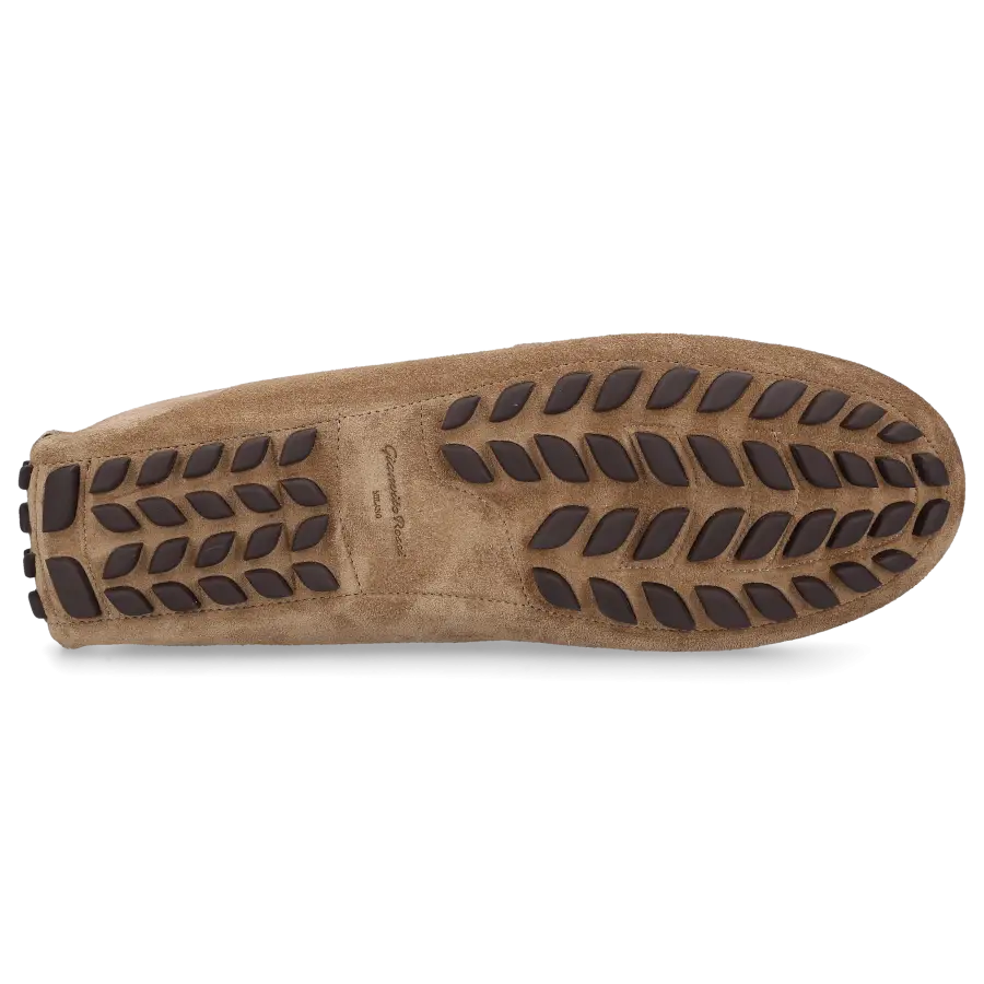 Gianvito Rossi - Mokassins MONZA Veloursleder - beige
