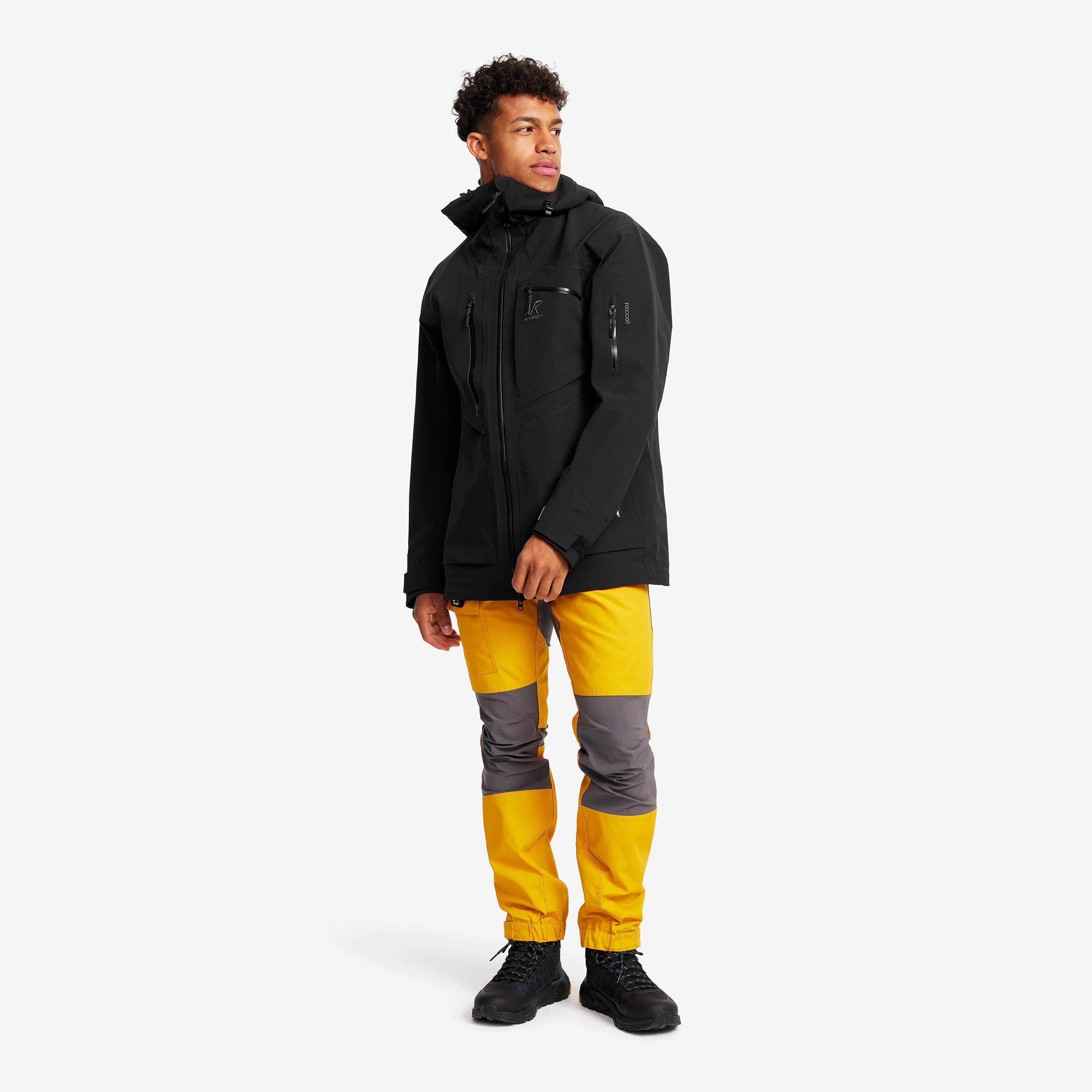 Cyclone Long 3L Jacket Homme Black