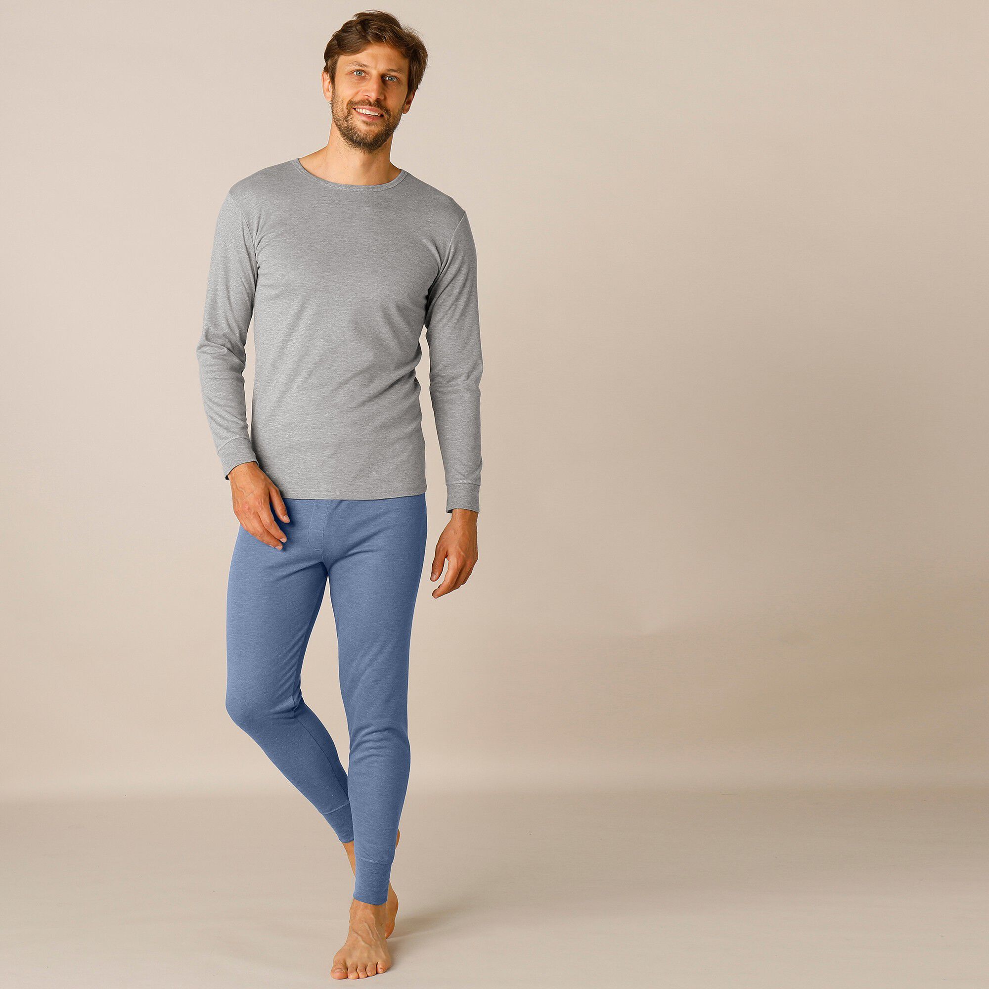 Caleçon long Thermoperle polyester