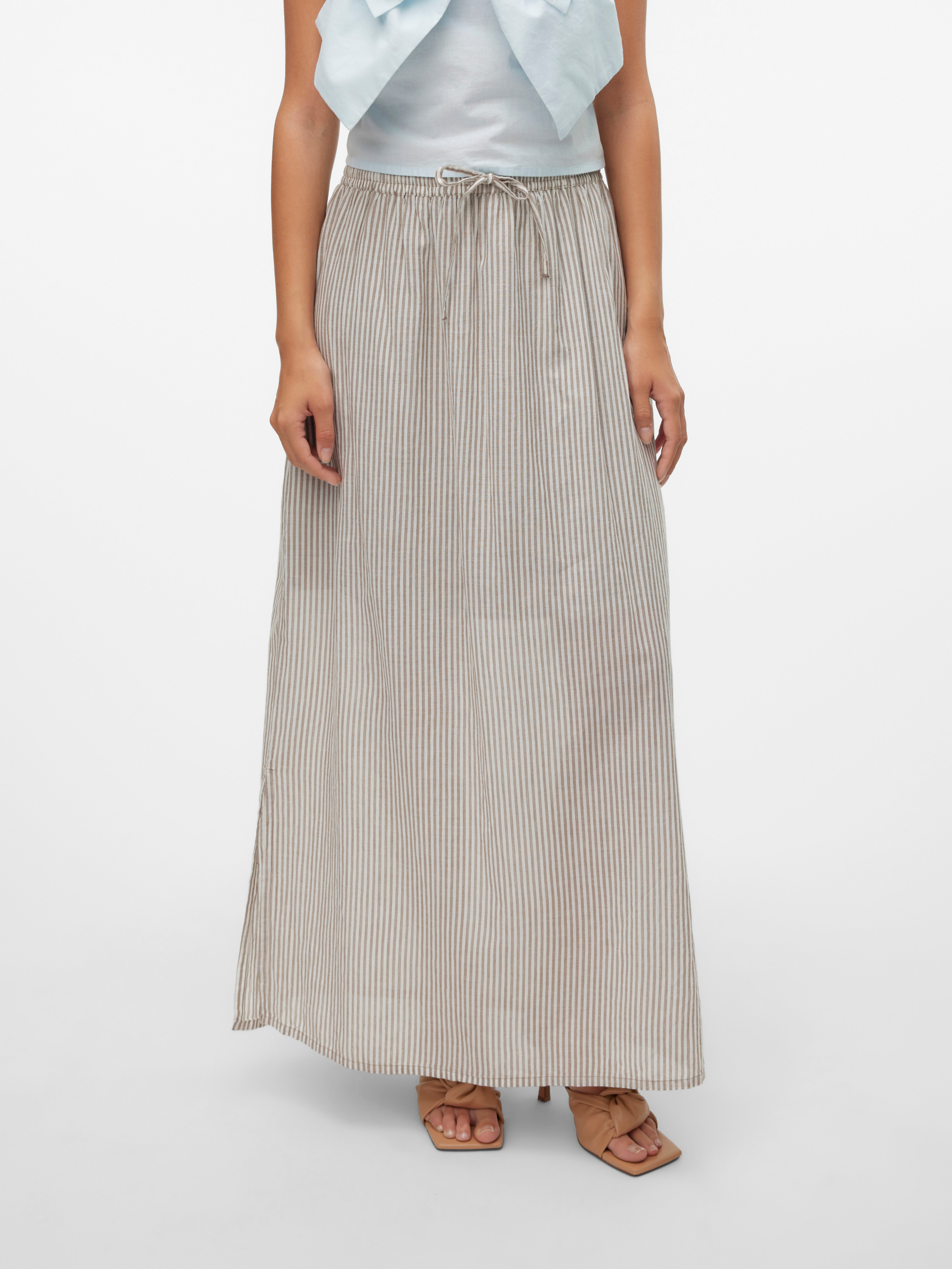 VMISABEL Hohe Taille Langer Rock