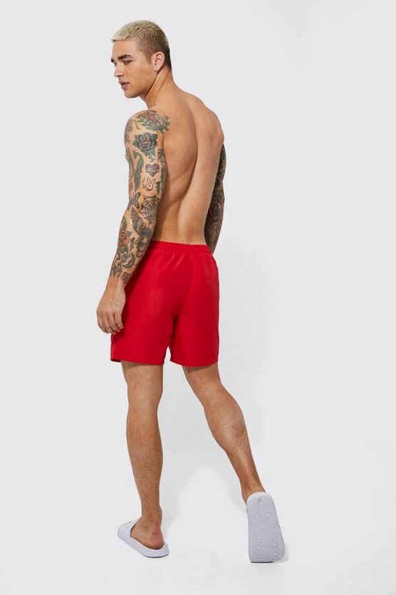 Mittellange Badehose