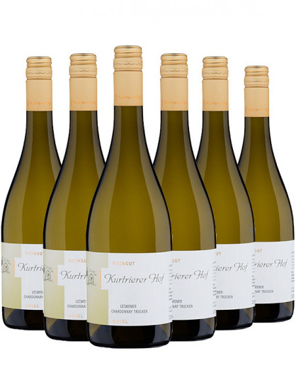 2019 Leiwener Chardonnay Trocken (Ortswein) Paket- Weinhaus Kurtrierer Hof