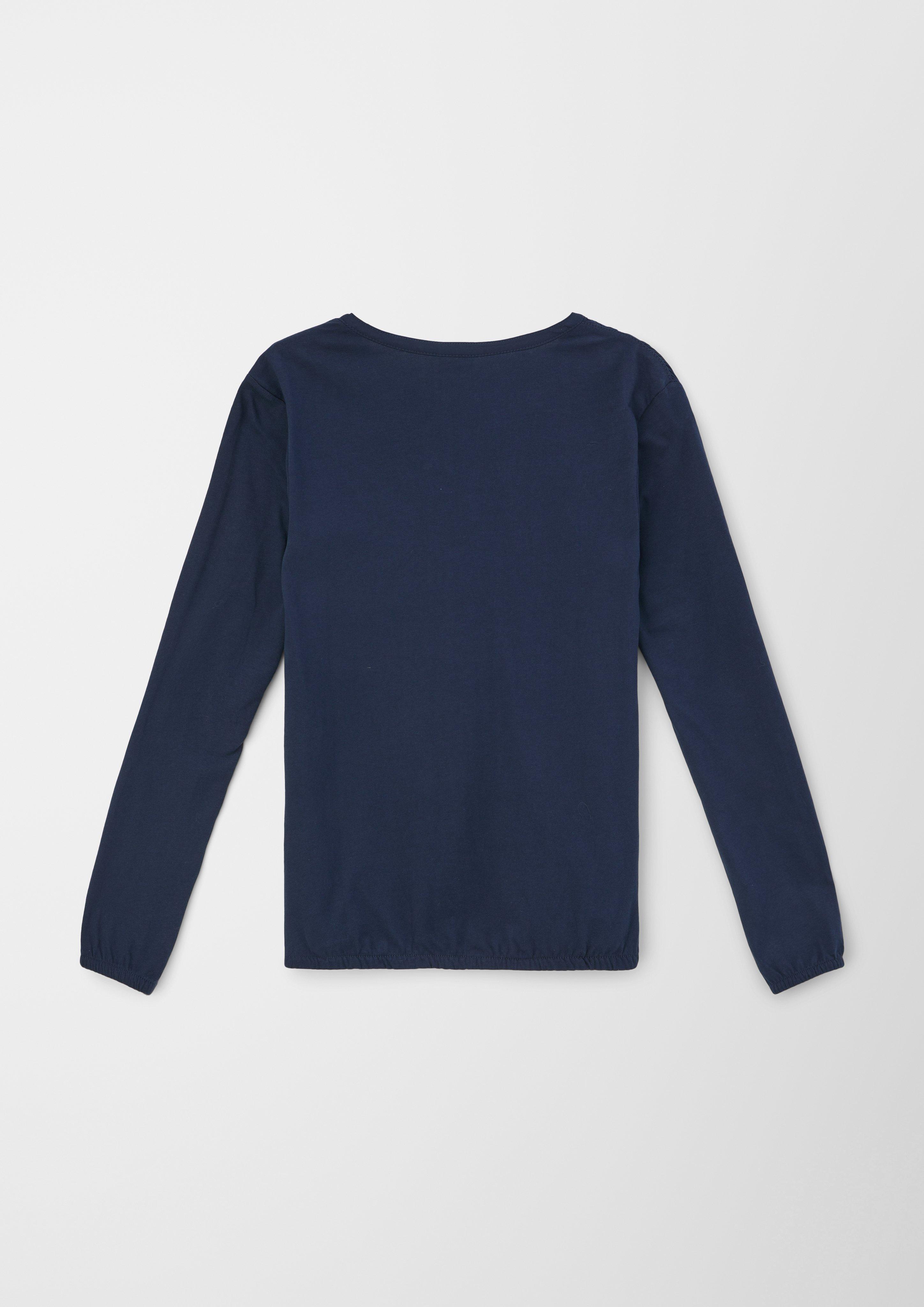 Langarmshirt aus Baumwolle und Viskose   2119785-5952