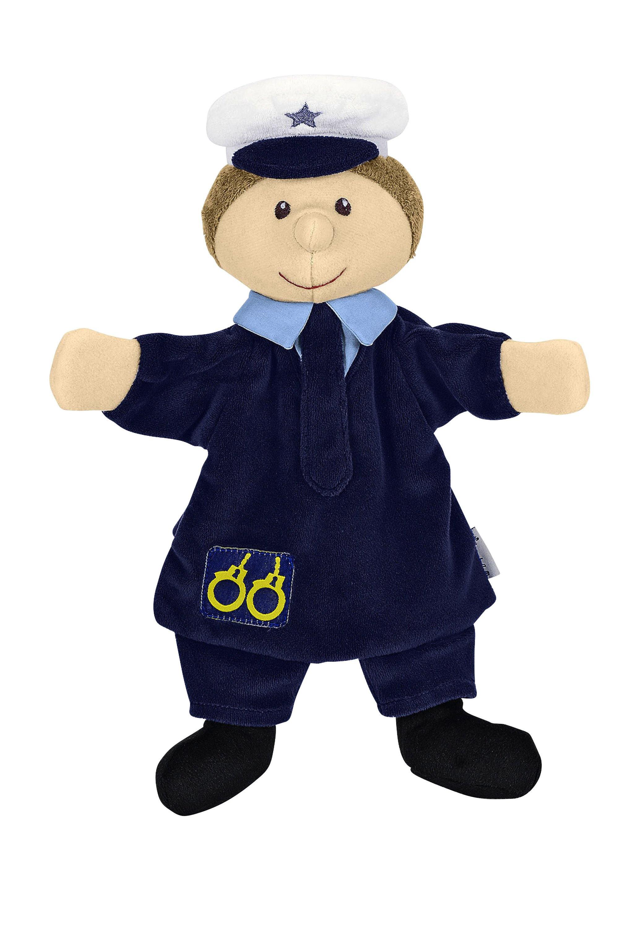 Handpuppe Polizist, 29 cm für das Kasperletheater