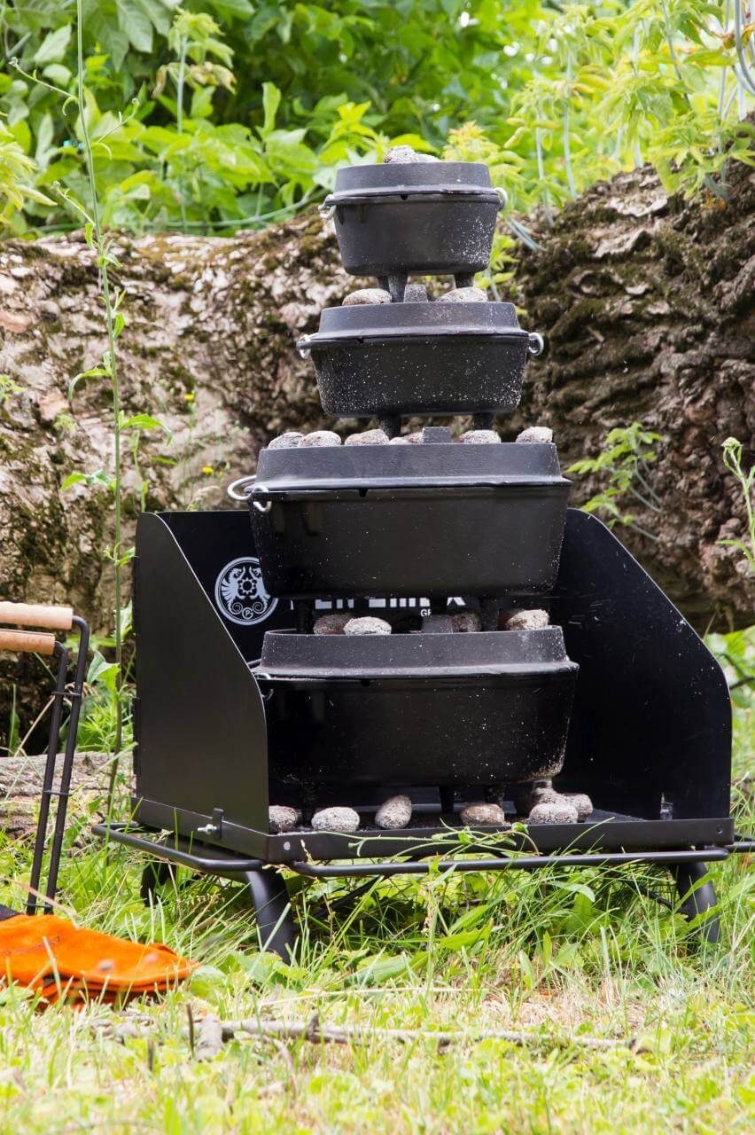 Petromax Tischgrill, Tisch für den Feuertopf