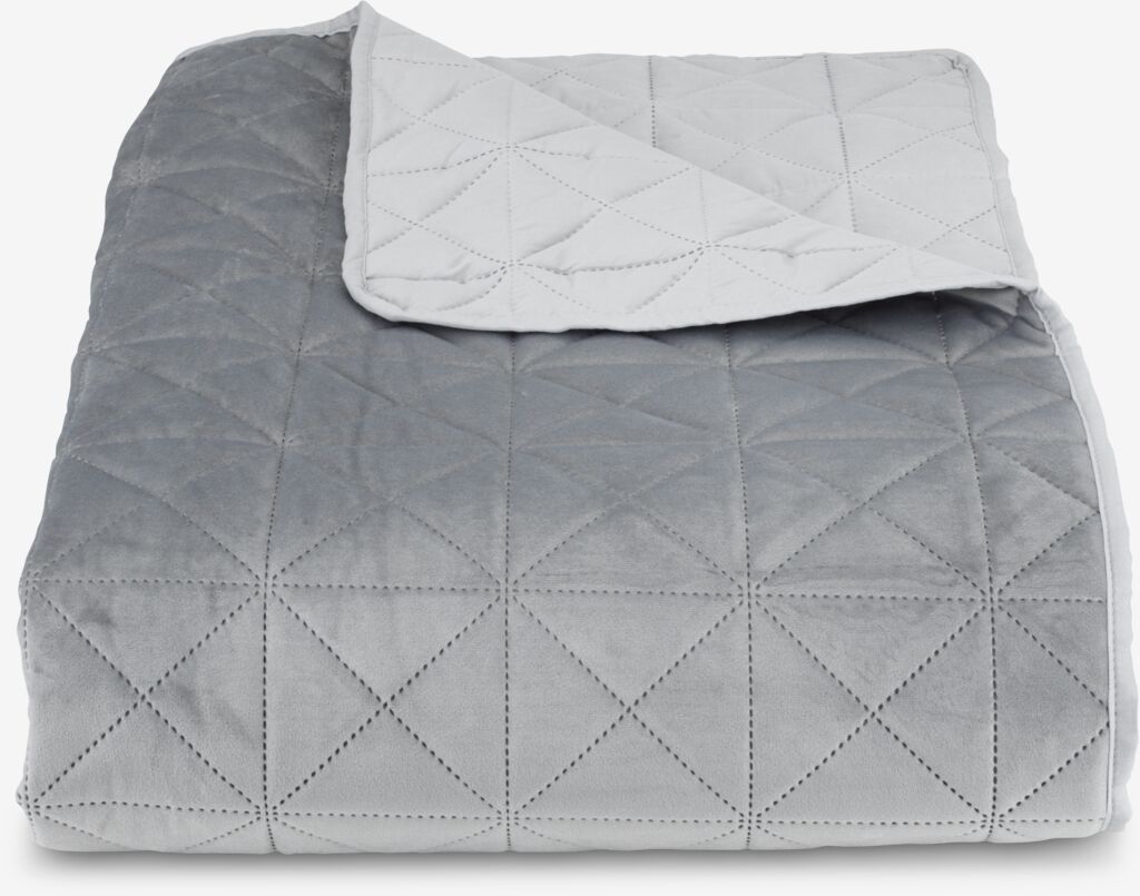 ENGBLOMME Couvre-lit ENGBLOMME 220x240 gris