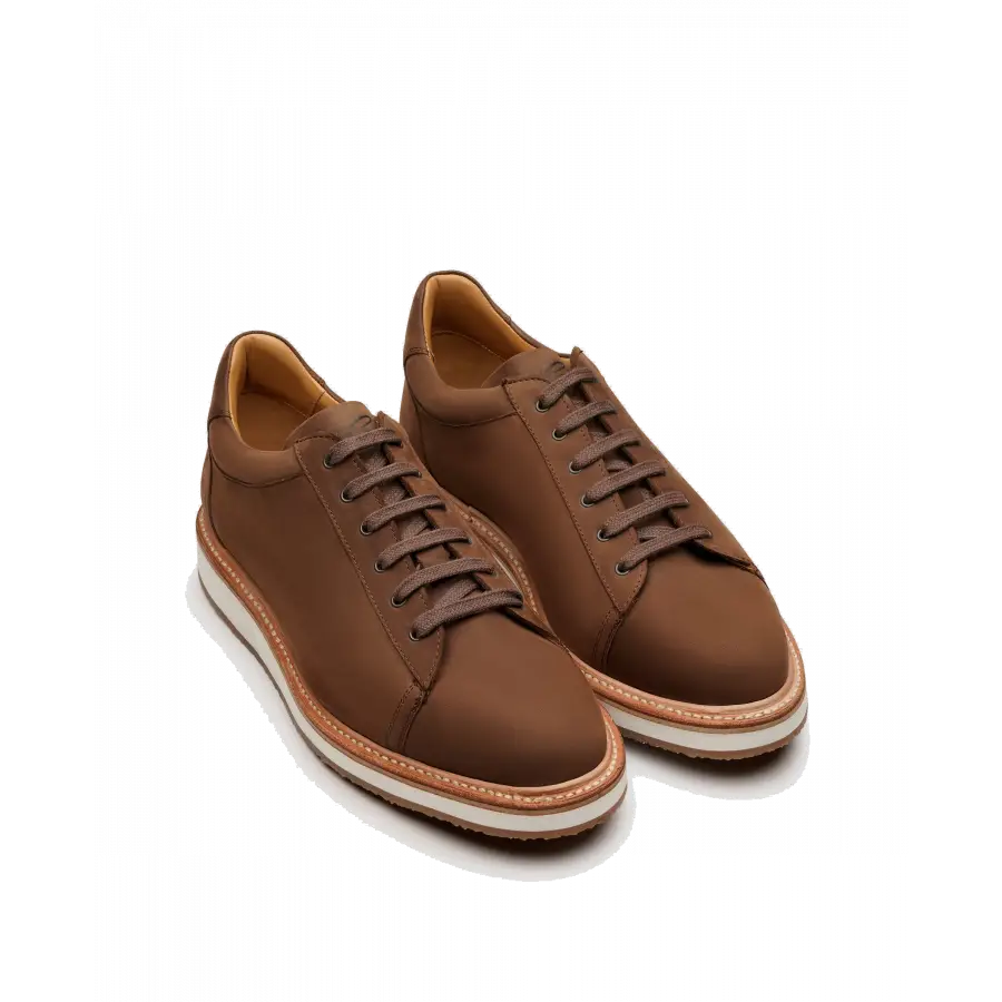 Heinrich Dinkelacker - Sneaker low LONDON J Nubukleder - braun