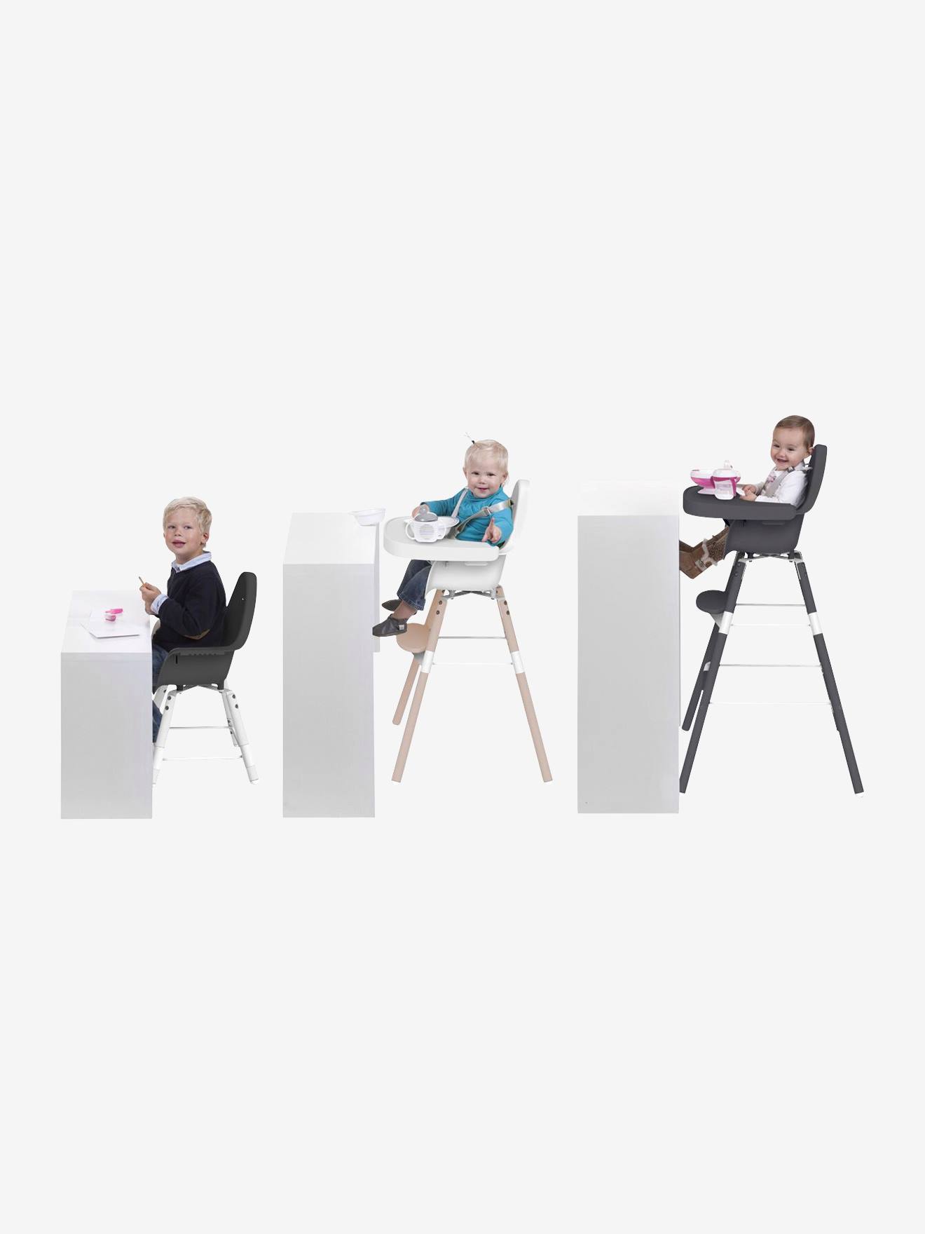 Childhome Hochstuhl EVOLU 2 CHILDHOME - natur/anthrazit