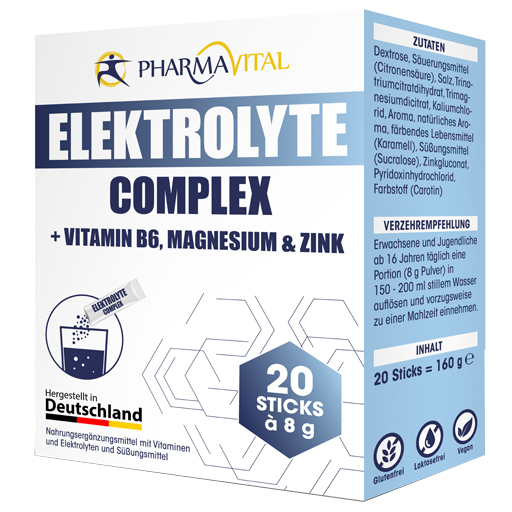 PHARMAVITAL Elektrolyte Complex Sticks  20 St  Beutel