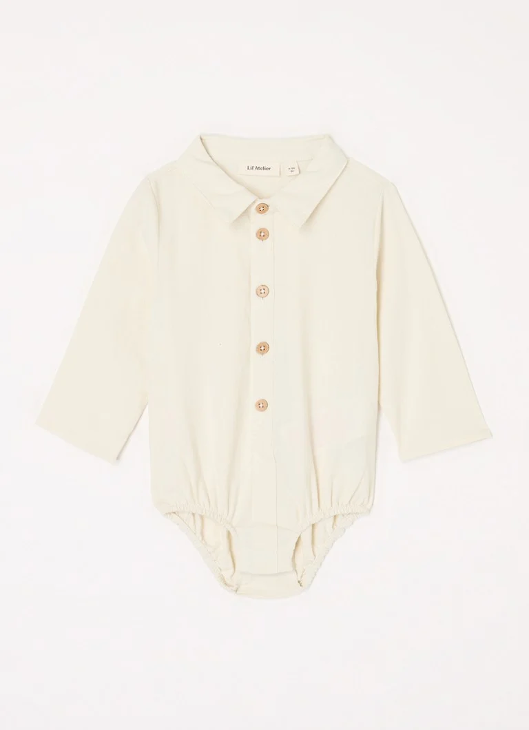 Salopă Lil' Atelier NBM Hadam din bumbac organic.