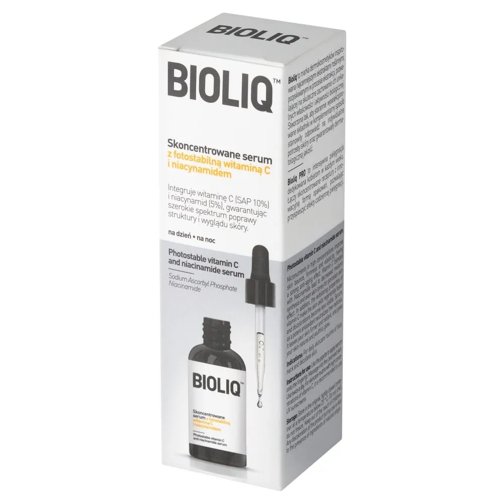 Bioliq Pro koncentreret serum med fotostabilt C-vitamin og niacinamid