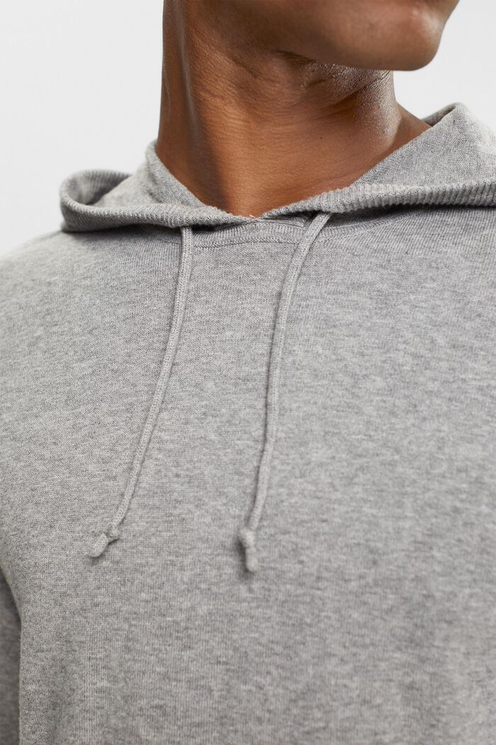 Kapuzenpullover aus Strick