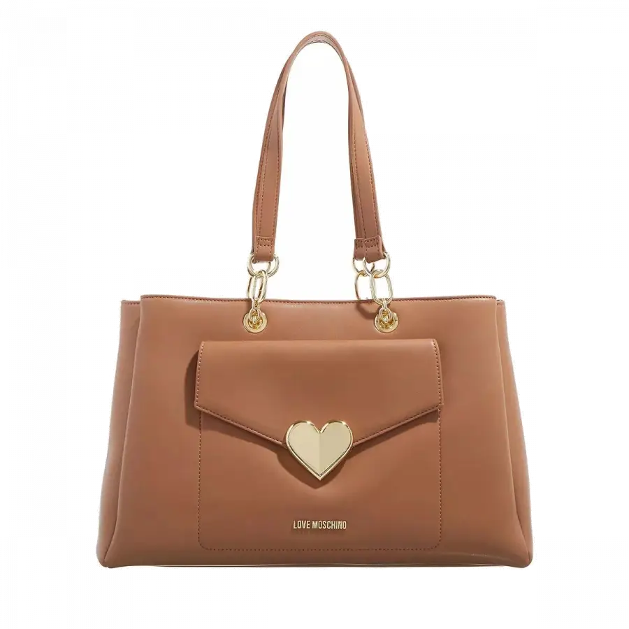 Love Moschino - Love Moschino Shoulder Bags Kunstleder Cognac - braun