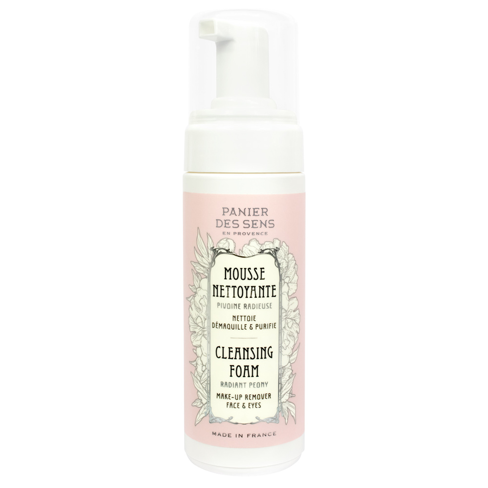 Panier des Sens Pivoine Radieuse Mousse nettoyante