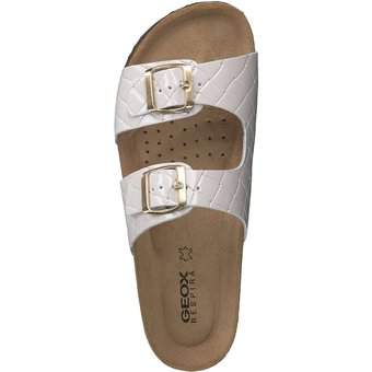 Geox Brionia Pantolette in weiß