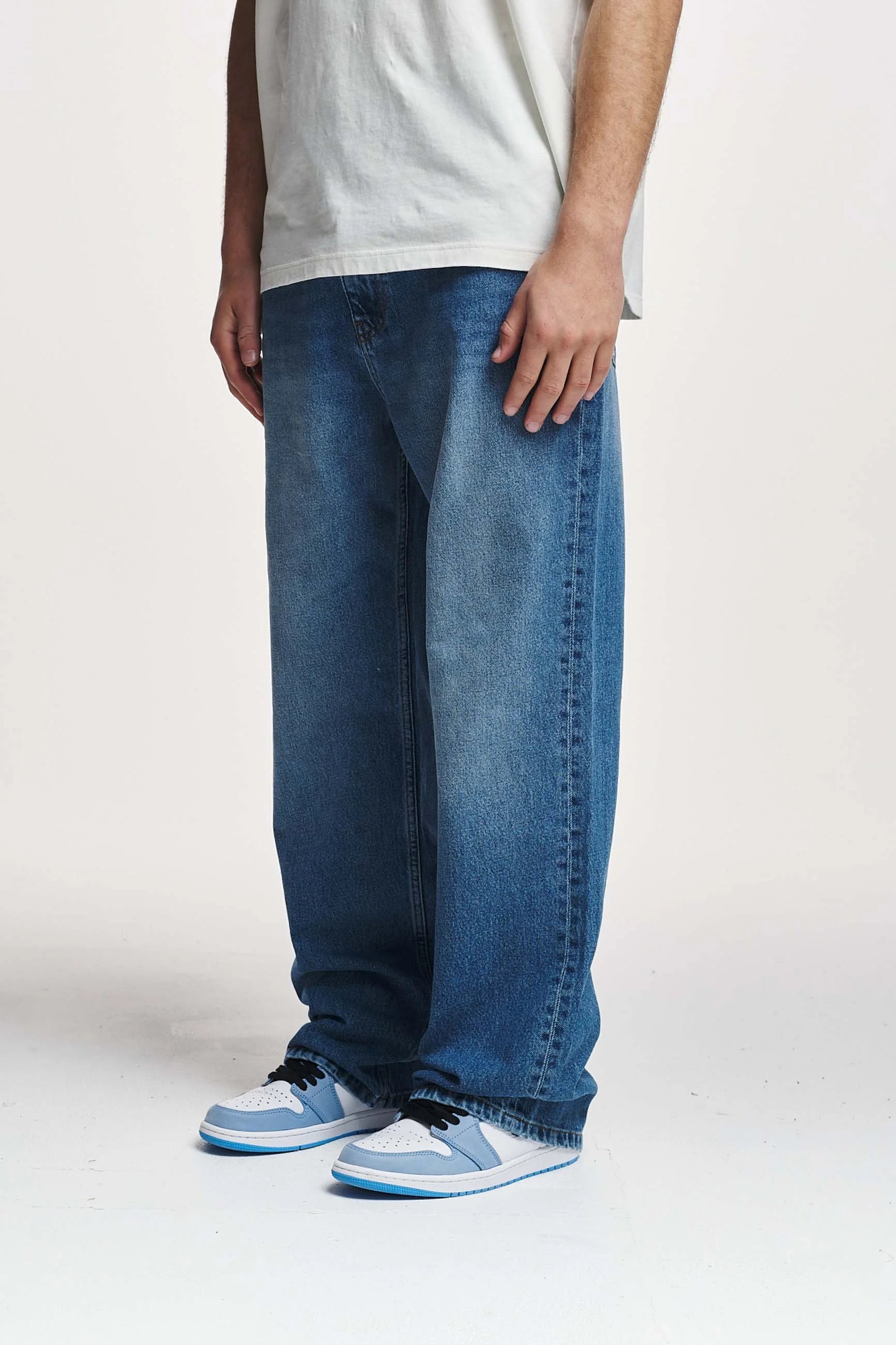2Y Studios ADRIK BASIC BAGGY - Vaqueros holgados