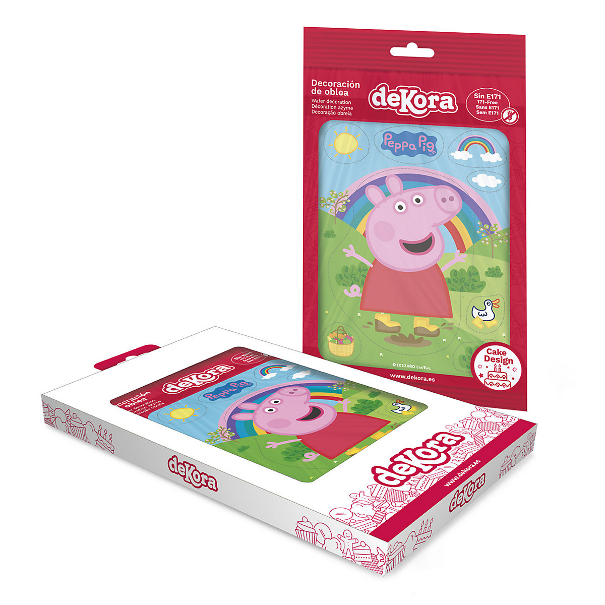 Essbare Tortendeko Peppa Wutz 14,8 x 21cm