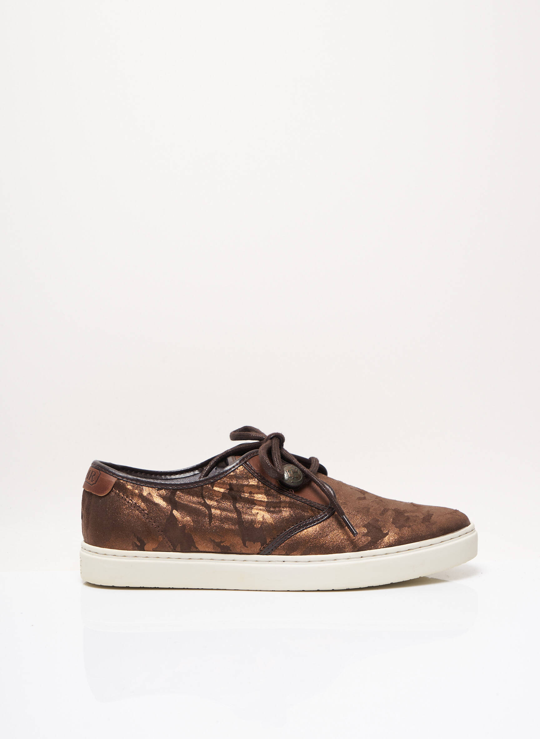 Fmr La Belle Tennis Ephemere Baskets Femme couleur marron