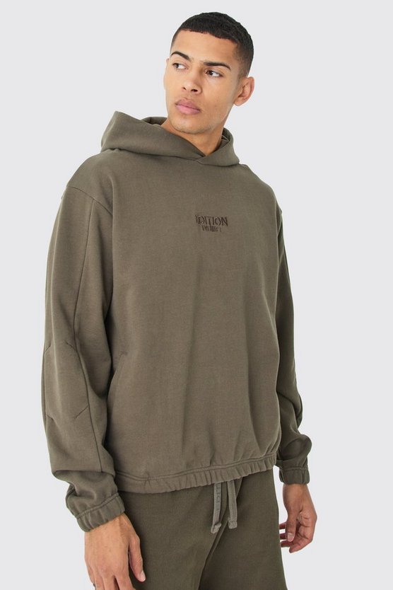 Kastiger Oversize Hoodie