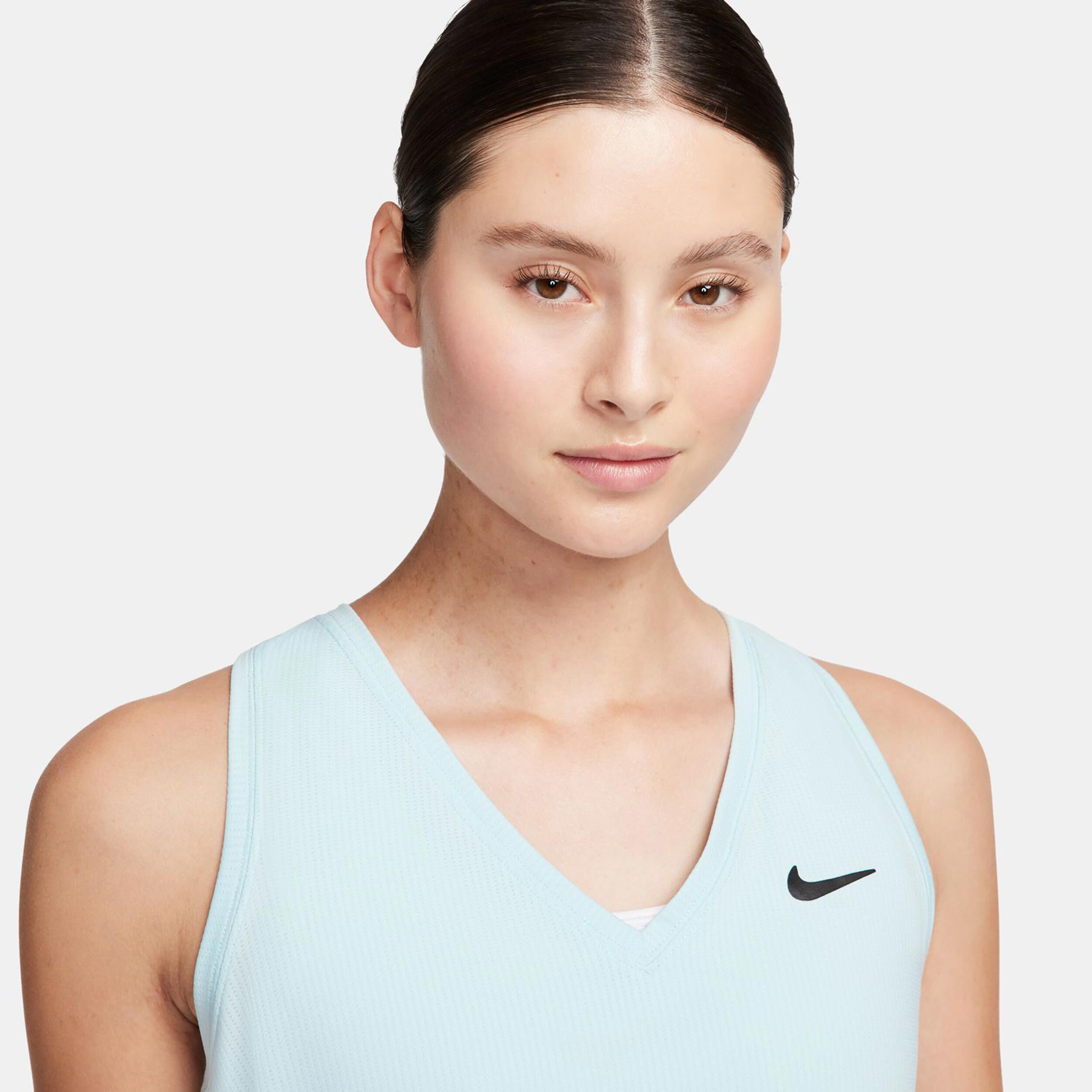 Dri-Fit Victory Tank-Top Damen - Hellblau, Schwarz
