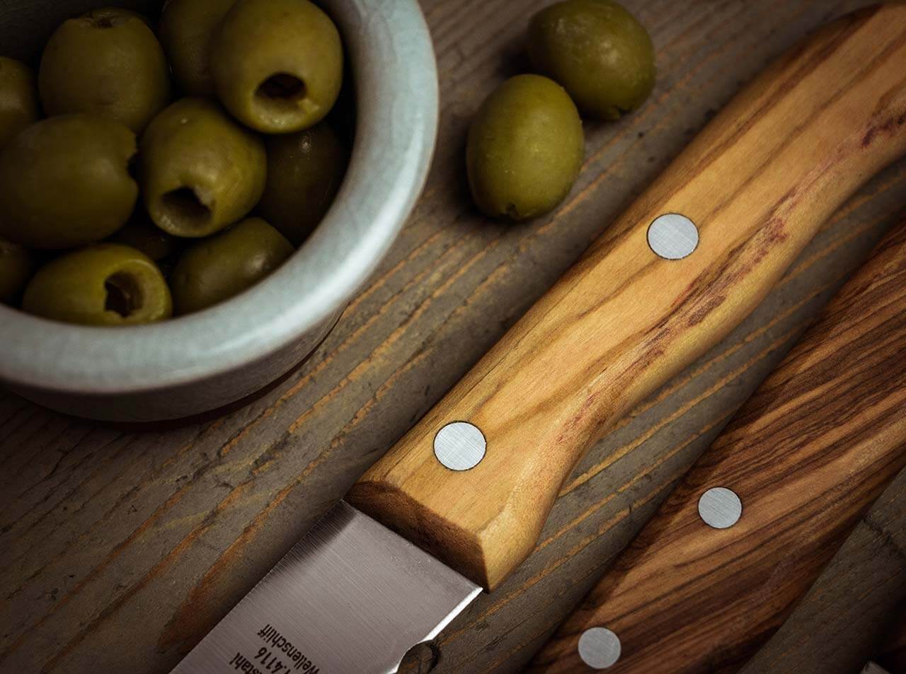 Classic Schälmesser Olive