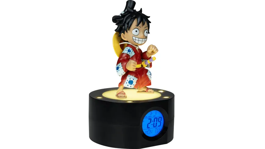 Digitaler Wecker mit Alarm Luffy