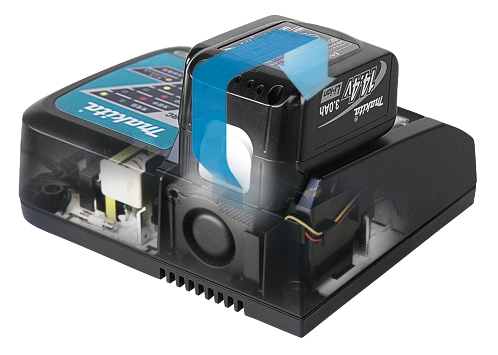 Makita Tillbehör 195584-2 DC18RC laddare 7,2-18 Volt Li-ion/Ni-Cd/Ni-MH