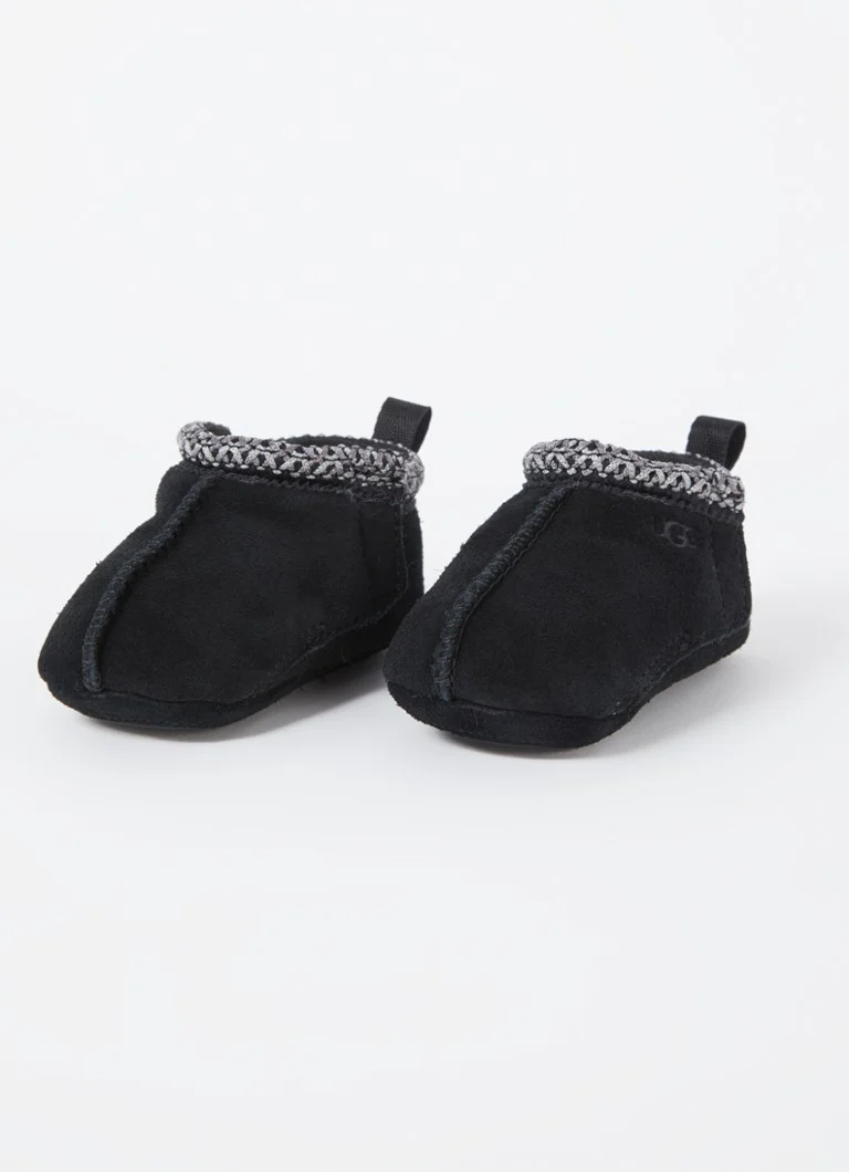 Scarpine per neonati UGG Tasman in pelle scamosciata con logo