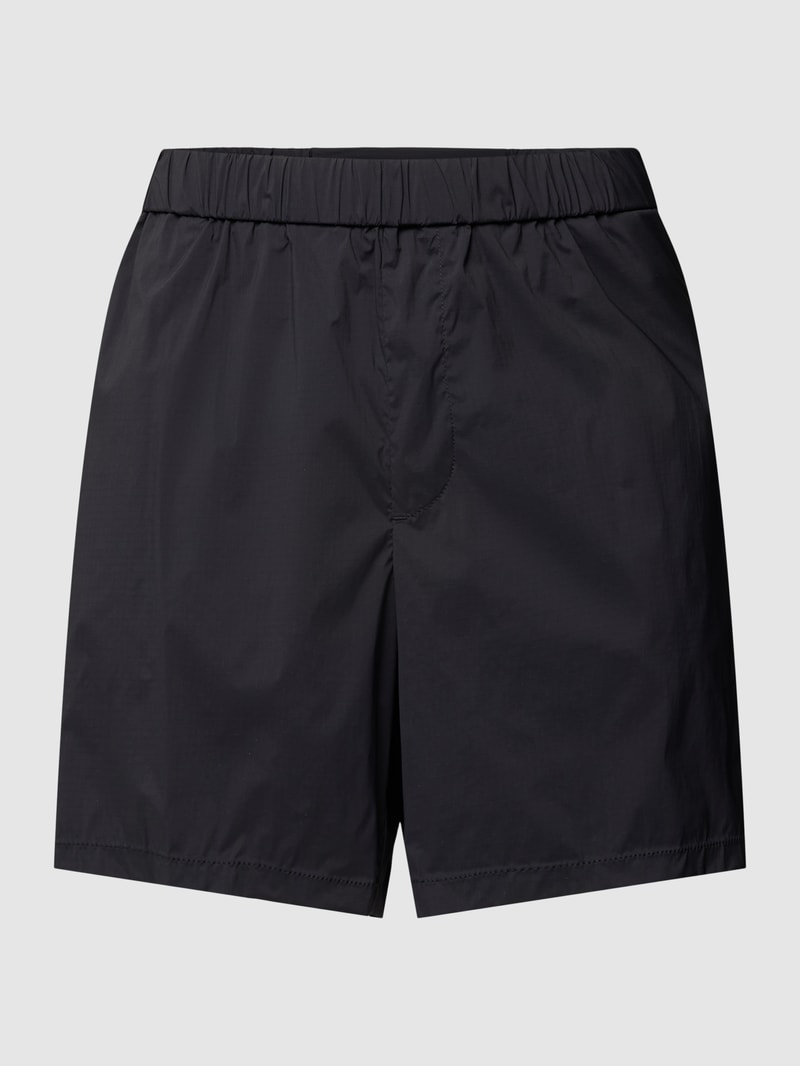 Shorts mit Label-Detail Modell 'Run2' in schwarz