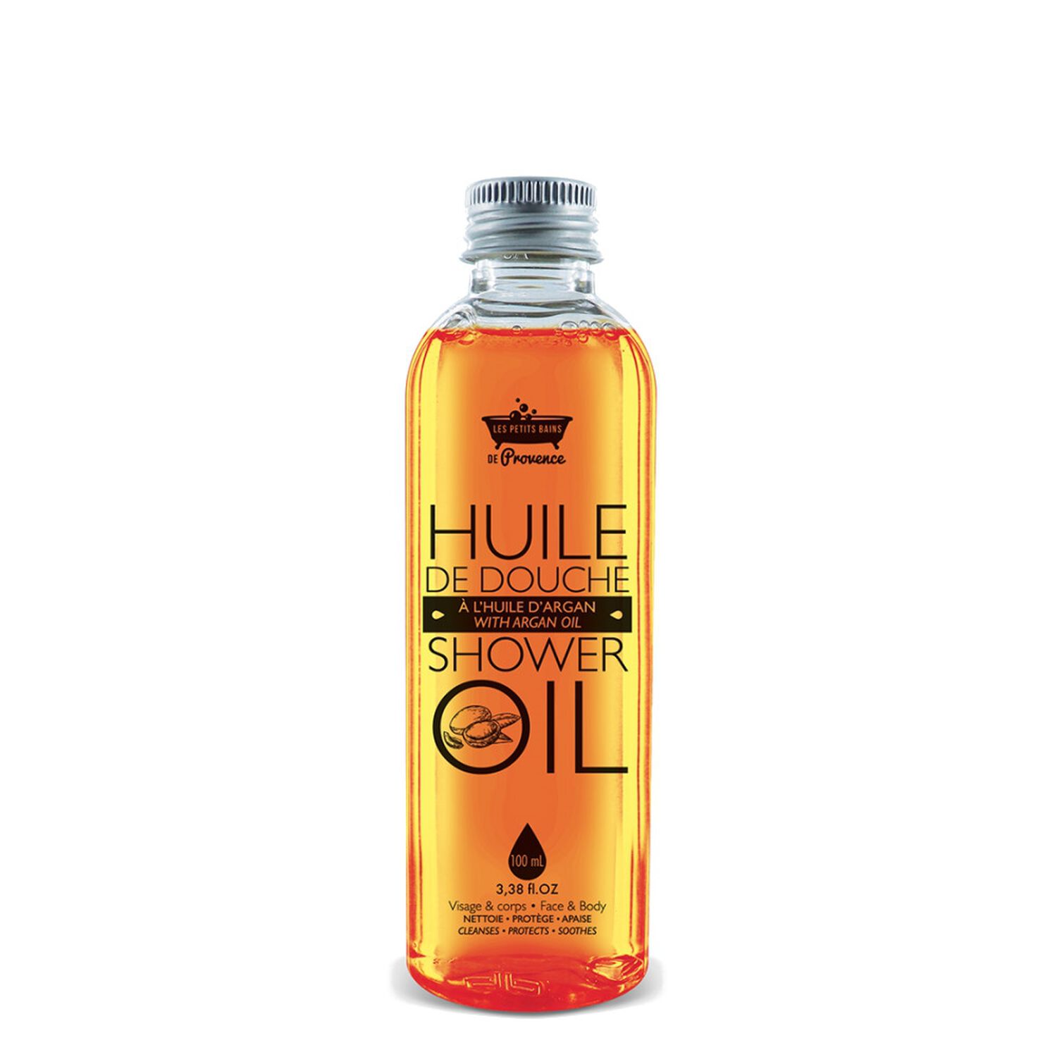 Les Petits Bains de Provence Huile de Douche Parfum Argan