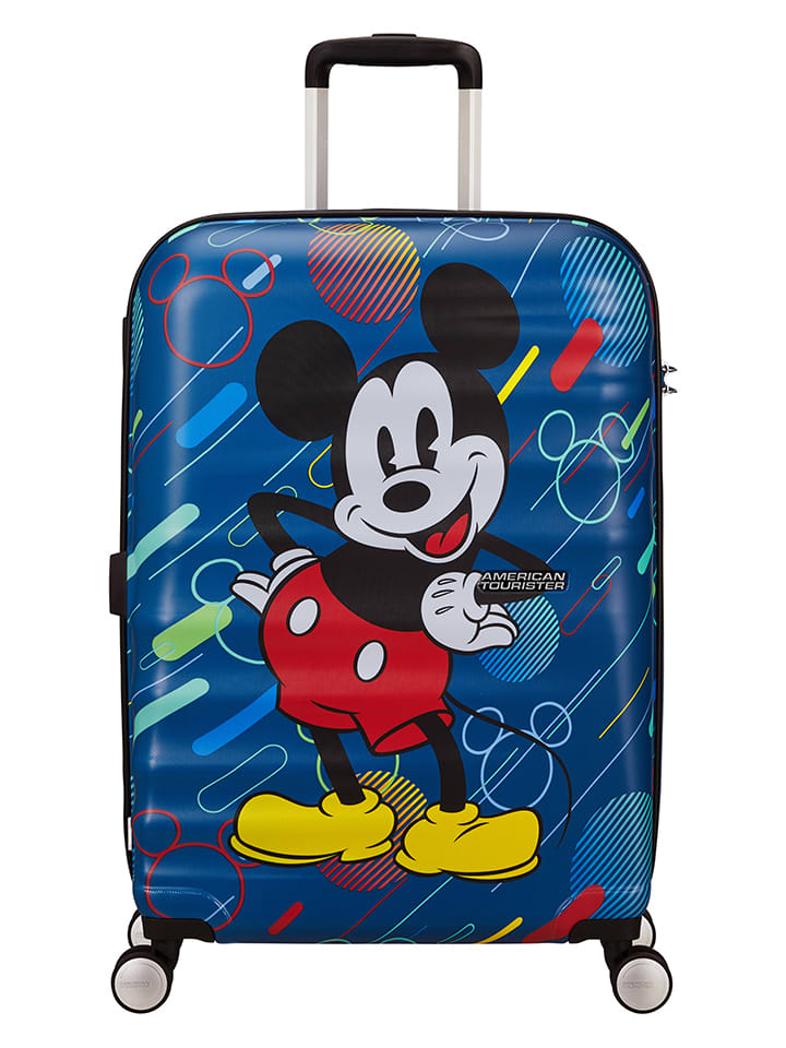 American Tourister Hardcase-Trolley in Bunt/ Blau - (B)47 x (H)67 x (T)26 cm günstig kaufen onesize