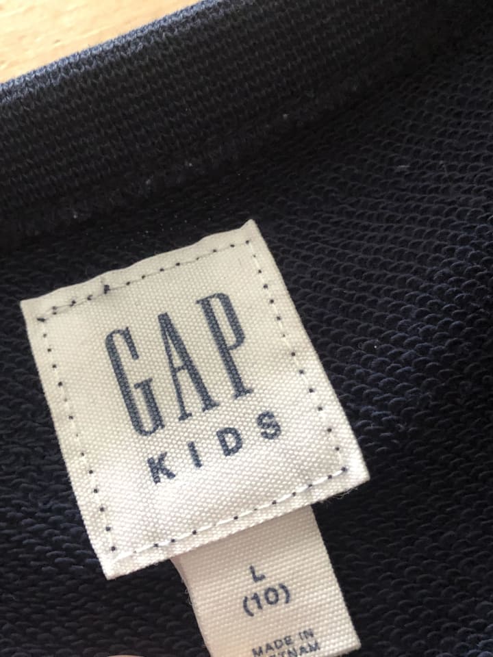 GAP Sweatshirt in Dunkelblau günstig kaufen 140