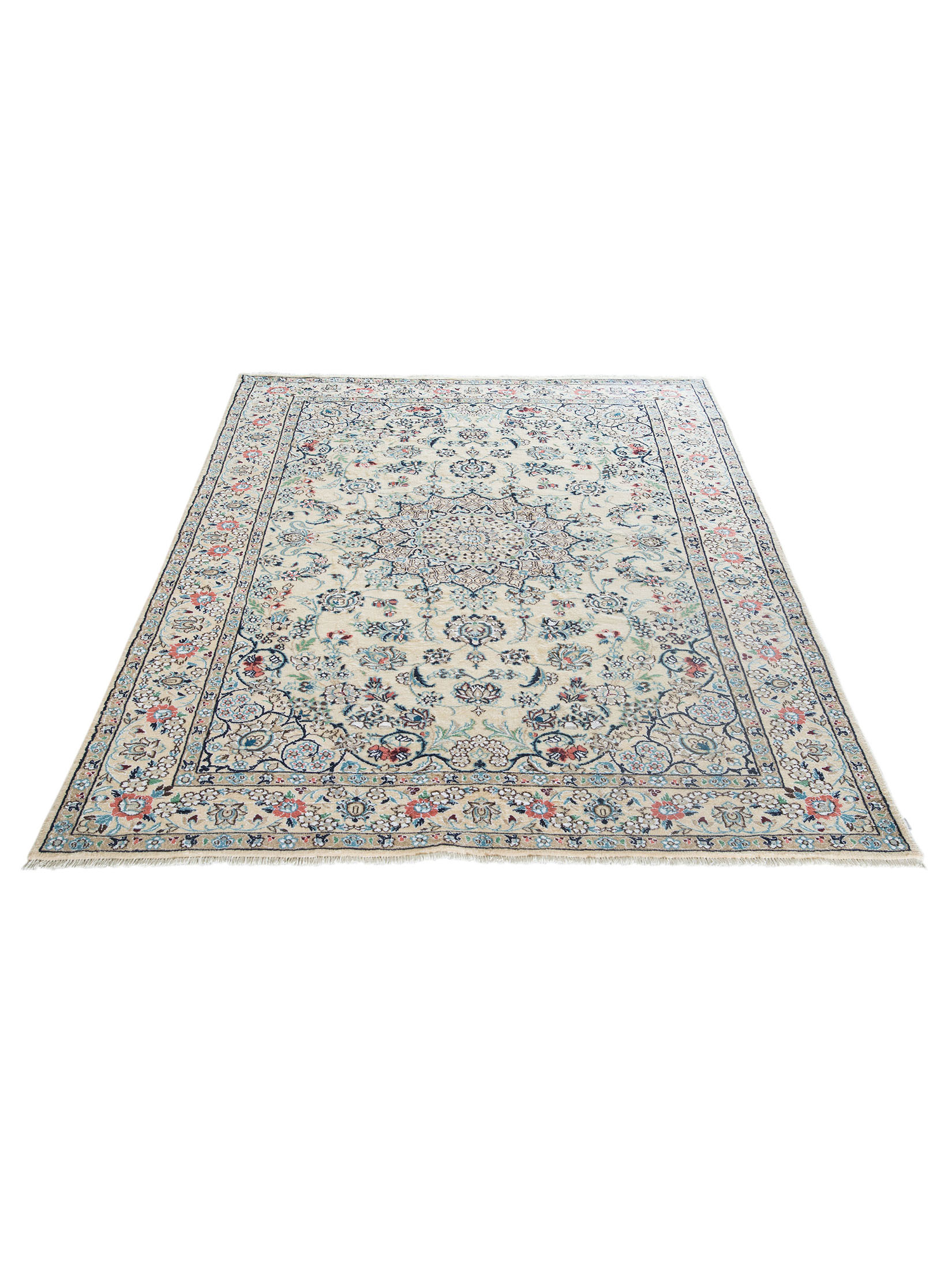 Kaschmar Nain 12 Lah ca. 195 x 302 cm, Unikat / Einzelstück