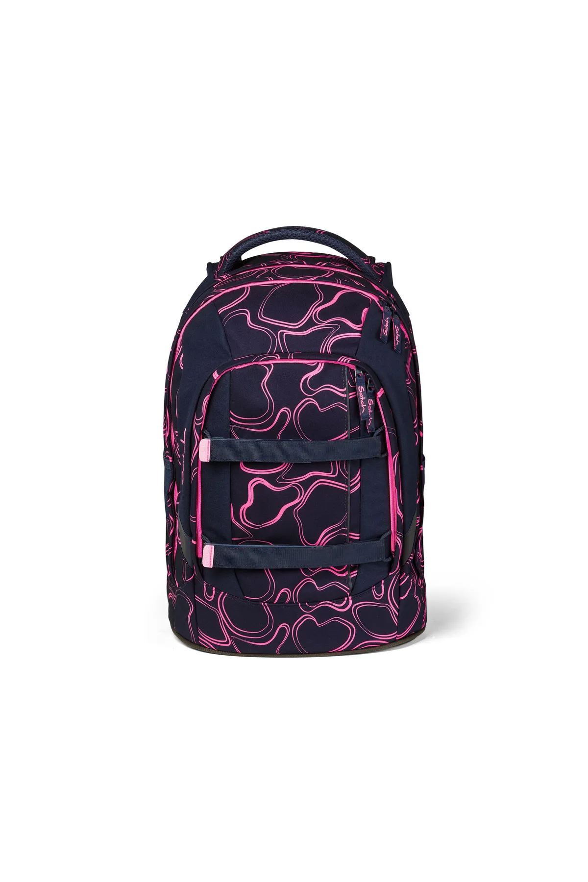 satch  Schulrucksack - Rosa - Unifarben