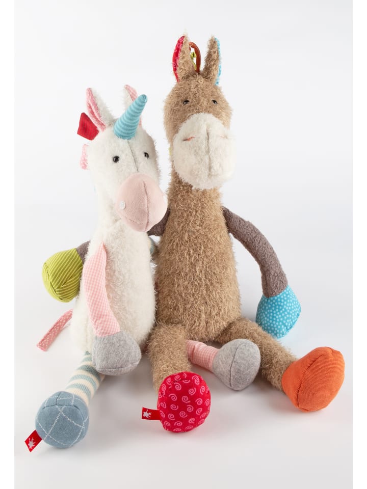 Sigikid Kuscheltier Pferd Patchwork Sweety in mittelbraun/mehrfarbig günstig kaufen onesize