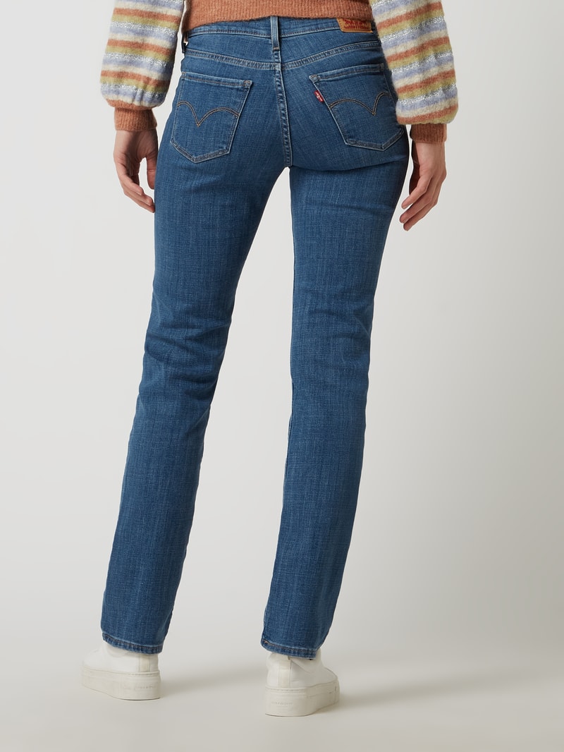 Shaping Straight Fit Jeans mit Viskose-Anteil Modell '314™' in blau