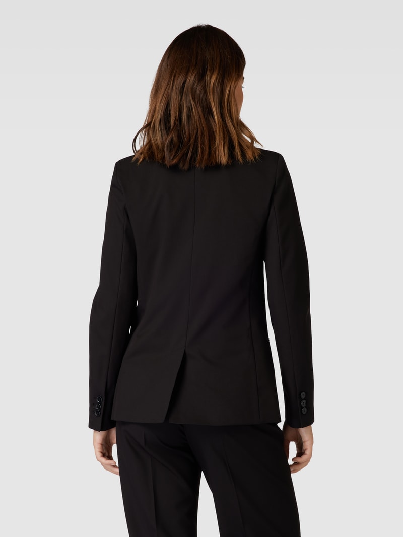 Blazer mit Paspeltaschen Modell 'GRETA' in schwarz