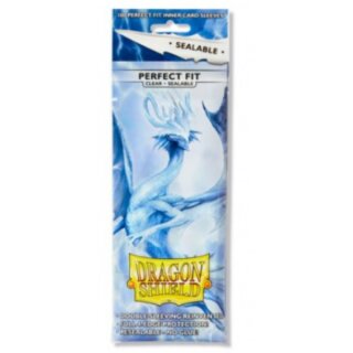 Dragon Shield: Standard Perfect Fit Sealable Sleeves - Clear (100 Stück)