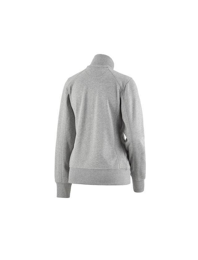 e.s. Sweatjacke poly cotton, Damen