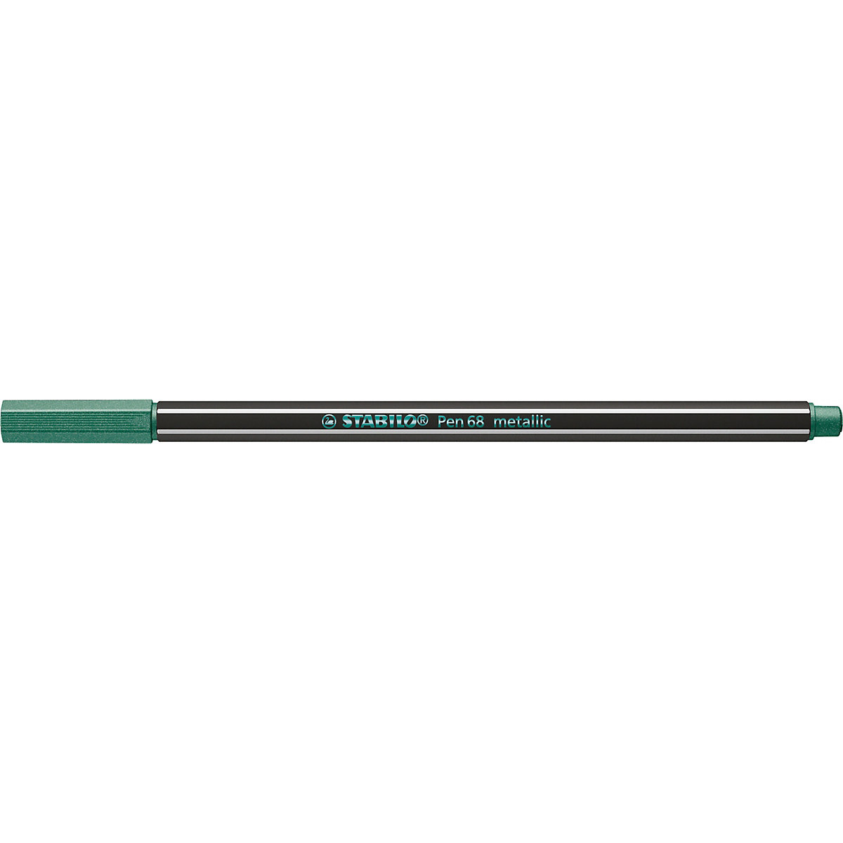 Premium-Filzstift STABILO® Pen 68 metallic, 1,4 mm (M), metallic Grün