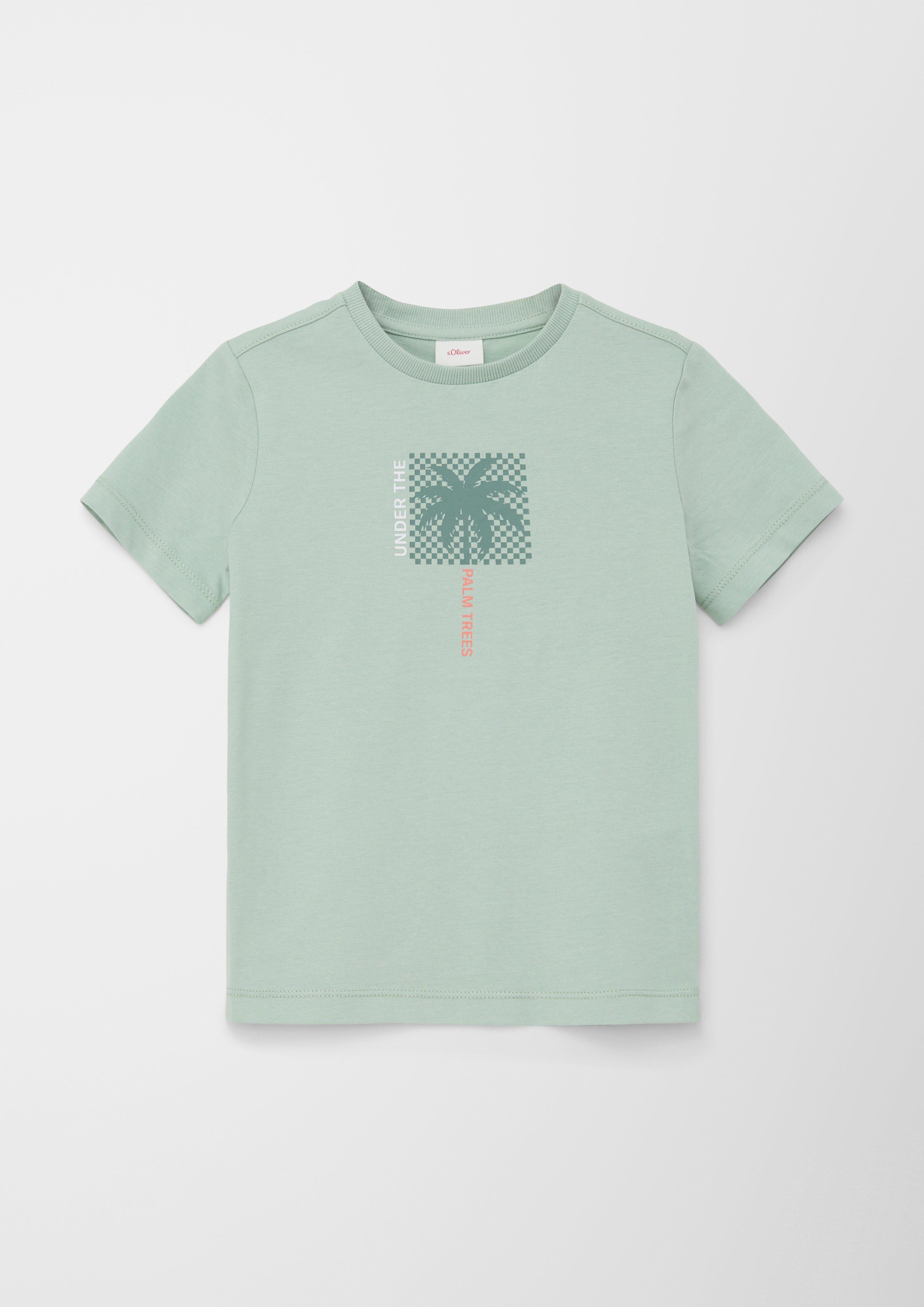 T-Shirt mit Frontprint  2130681-6091