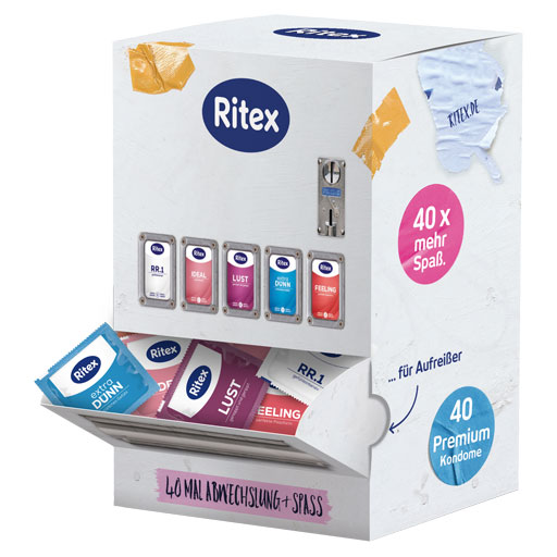 RITEX Kondomautomat Großpackung  40 St  Kondome