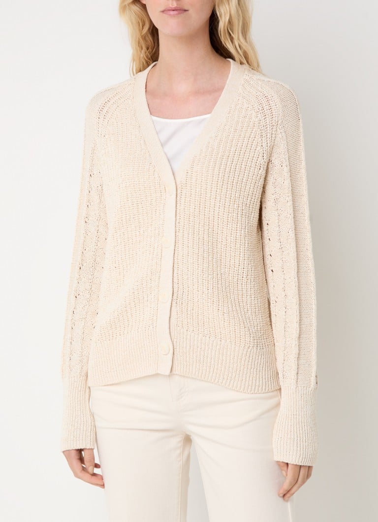 Gilet en grosse maille Gerry Weber avec détails ajourés