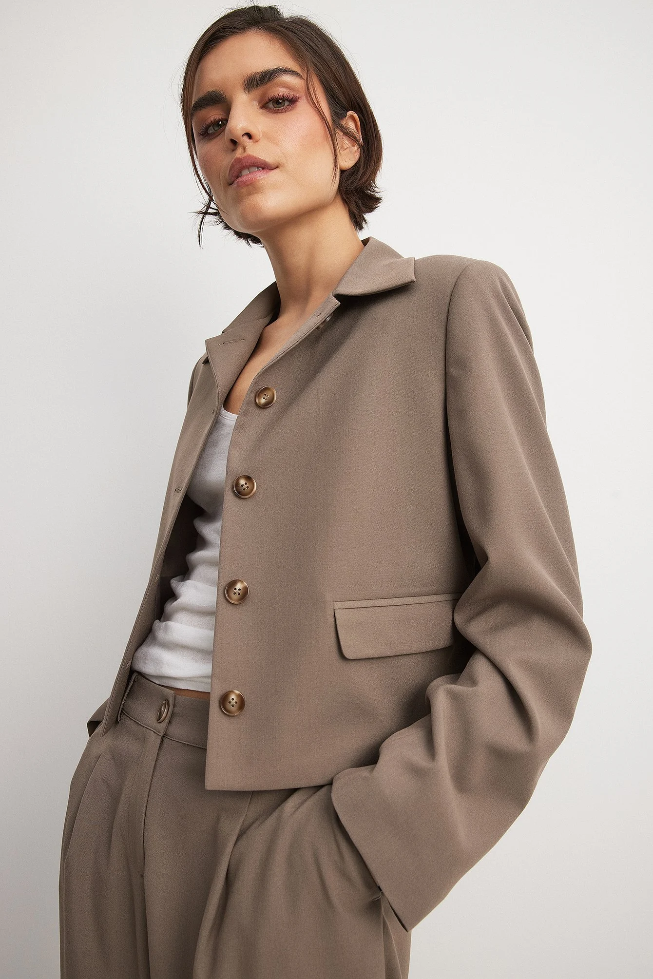 Kurzer Oversized-Blazer